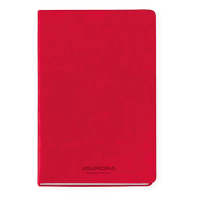 Notebook lined A5 | red | Aurora Tesoro | 96 sheets 330074