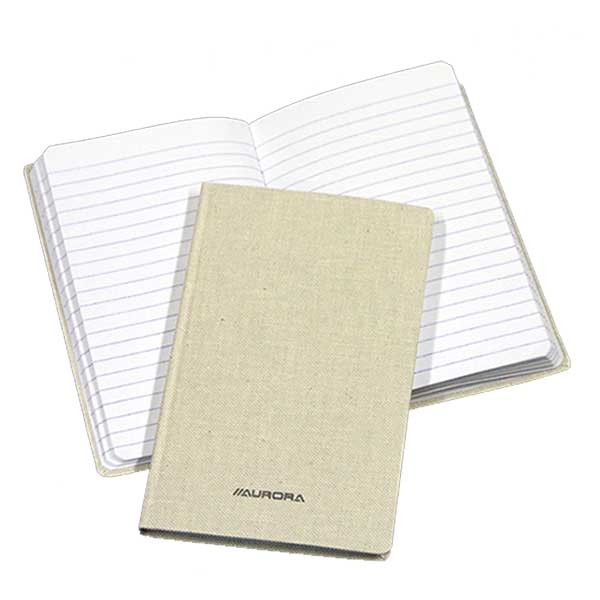 Notebook lined A6 | grey | Aurora | 96 sheets 330061 - 1