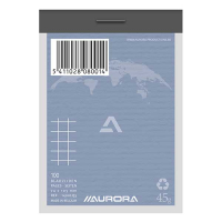Notepad checkered A7 | Aurora | 100 sheets 330055
