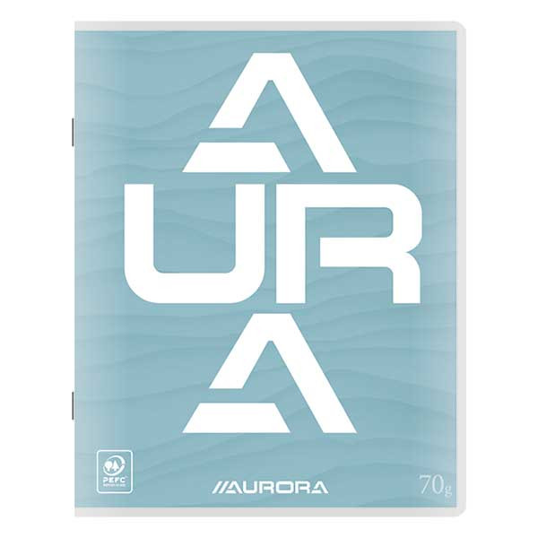 Notepad lined 165 x 210mm | blue | Aurora | 36 sheets 330095 - 1