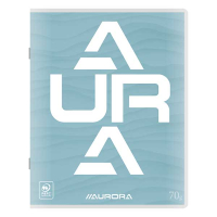 Notepad lined 165 x 210mm | blue | Aurora | 36 sheets 330095