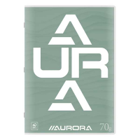 Notepad lined A4 | green | Aurora | 36 sheets 330100