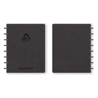 Notepad lined A5 | black | Aurora Adoc Business | 72 sheets 330025