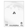 Aurora blank notepad 210mm x 270mm, 200 sheets 330053 - 1