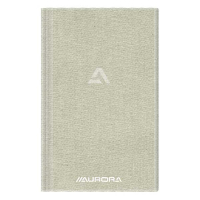 Aurora grey 5mm checked notebook, 125mm x 195mm, 96 sheets 1396SQ5 330063