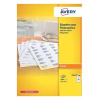 Avery 23521-200 copy labels 70 x 37 mm white (4800 labels) 23521-200 L235212 212138