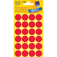 Avery 3004 Ø 18 mm red marking dots (96 labels) 3004 212362