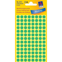 Avery 3012 green marking dots, Ø 8mm (416 labels)(10-pack) 212924