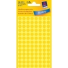 Avery 3013 Ø 8 mm yellow marking dots (416 labels)