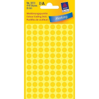 Avery 3013 yellow marking dots, Ø 8mm (416 labels)(10-pack) 212928