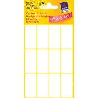 Avery 3077 multi-purpose labels 38 x 18 mm white (72 labels) 3077 212180