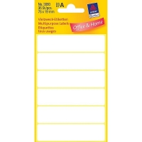 Avery 3080 multi-purpose labels 76 x 19 mm white (36 labels) 3080 212204