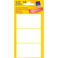 Avery 3084 multi-purpose labels 66 x 38 mm white (18 labels) 3084 212200