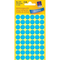 Avery 3142 blue marking dots, Ø 12mm (270 labels) 3142 212344