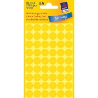 Avery 3144 yellow marking dots, Ø 12mm (270 labels) 3144 212348
