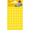 Avery 3144 yellow marking dots, Ø 12mm (270 labels)