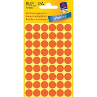 Avery 3147 light red marking dots, Ø 12mm (270 labels) 3147 212352
