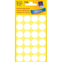 Avery 3170 Ø 18 mm white marking dots (96 labels) 3170 212378