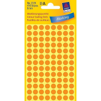 Avery 3178 light orange marking dots, Ø 8mm (416 labels)(10-pack)