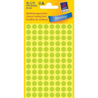 Avery 3179 light green marking dots, Ø 8mm (416 labels)(10-pack)