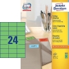 Avery 3450 green multi-purpose labels 70mm x 37mm (2400 labels)