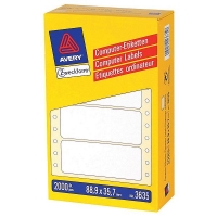 Avery 3635 computer labels 88.9 x 23 mm (2000 labels) 3635 212396
