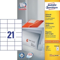 Avery 3652-200 multi-purpose labels 70 x 42.3 mm (4200 labels) 3652-200 212484