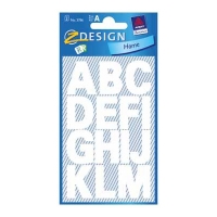 Avery 3786 large white A-Z labels 3786 212506
