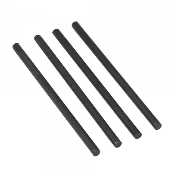Avery 404B-118 black letter tray risers, 118mm (4-pack) 212913 - 1