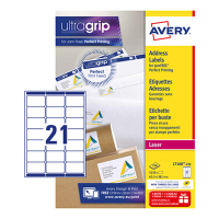 Address labels (63.5 x 38.1mm) | Avery QuickPEEL L7160-250 | 5,250 labels 212280