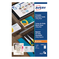 Avery C32011-10 business cards matte white, 85mm x 54mm (100-pack) C32011-10 212781