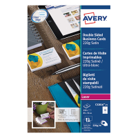 Avery C32016-25 satin white business cards 85 x 54 mm (250 pack) C32016-25 212784