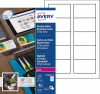 Avery C32026-10 semi-gloss matte white business cards, 85mm x 54mm (100-pack) 212790 - 1