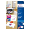 Avery C32028-10 glossy white business cards, 85mm x 54mm (80-pack) 212786 - 1