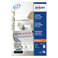 Avery C32253-25 white tent cards, 40mm x 110mm (100-pack) C32253-25 212775