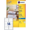 Avery J8163-100 mailing labels 99.1 x 38.1 mm (1400 labels)