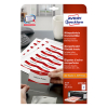 Avery L4726-20 white name badge insert cards, 40mm x 75mm  (240 labels) 212586 - 1