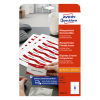 Avery L4728-20 white name badge insert cards, 60mm x 90mm (160 labels)