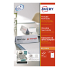 Avery L4796-20 white tent cards, 210mm x 60mm (20-pack) 212772 - 1