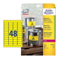 Avery L6103-20 weatherproof labels, 45.7mm x 21.2mm (960 labels) L6103-20 212698