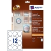Avery L7104REV-20 round removable product labels, Ø 60mm (240 labels)