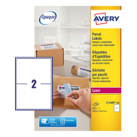 Avery L7168B-100 BlockOut parcel labels 199.6 x 143.5 mm (200 labels) L7168B-100 212810