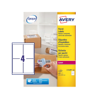 Avery L7169B-100 BlockOut parcel labels, 139mm x 99.1mm (400 labels) L7169B-100 212811
