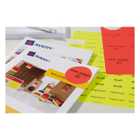 Avery L7651Y-100 removable product labels, 38.1mm x 21.2mm (6500 labels) L7651Y-100 212649