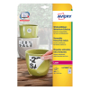 Label weatherproof sticker sheets 45.7mm x 21.2mm | Avery L4778REV-20 | 960 labels 212657 - 1