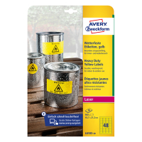 Label weatherproof sticker sheets 45.7mm x 21.2mm | Avery L6103-20 | 960 labels 212698