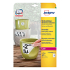 Label weatherproof sticker sheets 99.1mm x 42.3mm | Avery L4776REV-20 | 240 labels 212732 - 1
