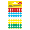 Marking dots Ø12mm (assorted colours) | Avery 3088 | 270 stickers