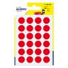 Marking dots Ø15mm (red) | Avery PSA15R | 168 stickers 212720 - 1