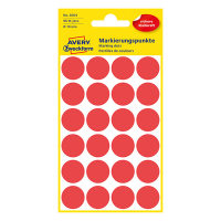 Marking dots Ø18mm (red) | Avery 3004 | 96 stickers 212362